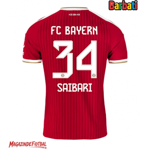 Bayern Munich Ismael Saibari #34 Tricou Fotbal Replică 2026-27 Barbati Acasa Bayern Munich Ismael Saibari #34 Tricou Fotbal Replică 2026-27 Barbati Acasa